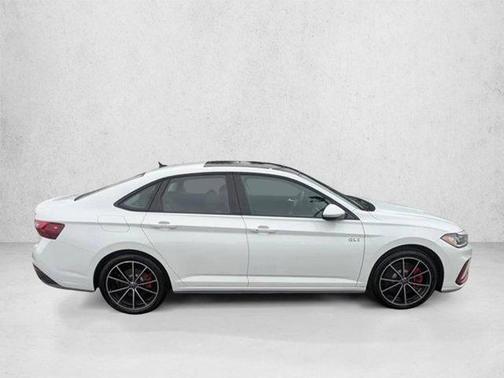 Pure White w/Deep Black Roof 2025 Volkswagen Jetta GLI 2.0T Autobahn