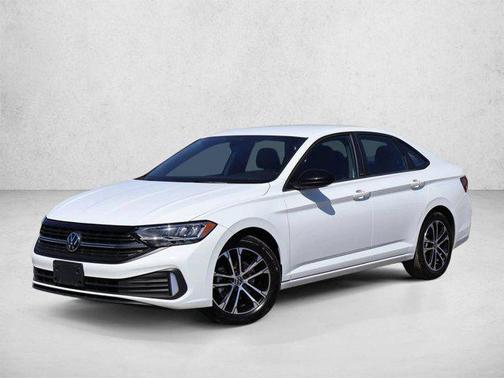 Pure White 2024 Volkswagen Jetta 1.5T Sport