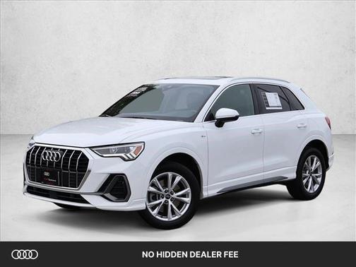 White 2023 Audi Q3 Premium 45 TFSI S line quattro Tiptronic