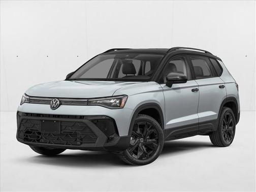Monument Gray w/Deep Black Roof 2026 Volkswagen Taos SE Black