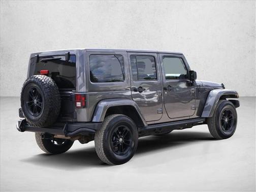 Billet Metallic 2017 Jeep Wrangler Unlimited Sahara