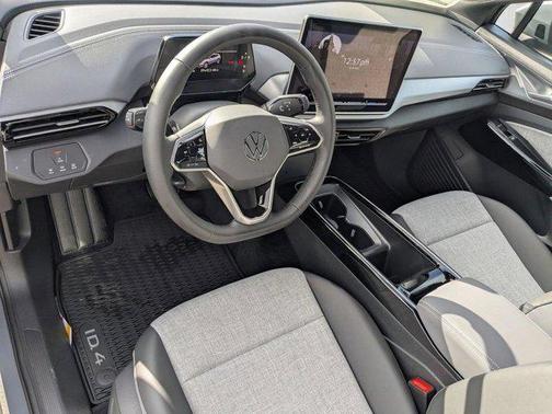 pure gray 2025 Volkswagen ID.4 AWD Pro