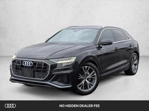 Mythos Black Metallic 2023 Audi Q8 55 Prestige