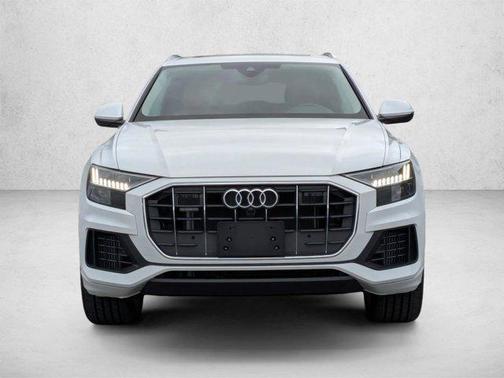 White 2023 Audi Q8 55 Premium Plus