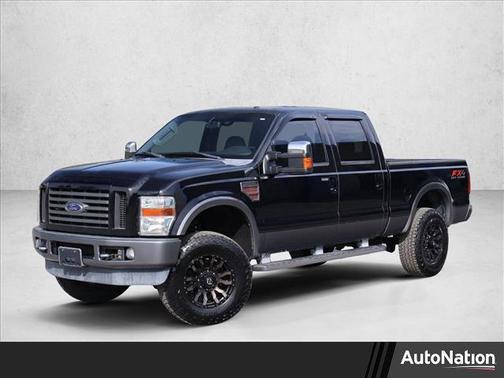 Black 2009 Ford F-350 Lariat