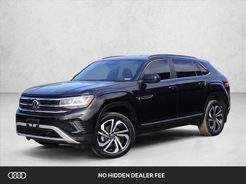 Deep Black Pearl 2023 Volkswagen Atlas Cross Sport 2.0T SEL