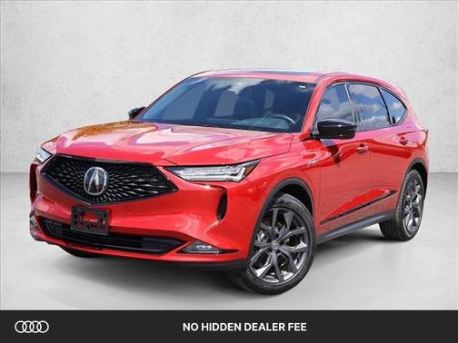 Performance Red Pearl 2024 Acura MDX A-SPEC