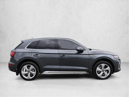 Gray 2023 Audi Q5 45 S line Prestige