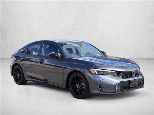 Urban Gray Pearl 2025 Honda Civic Sport