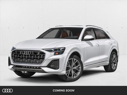Glacier White Metallic 2026 Audi Q8 55 Premium Plus