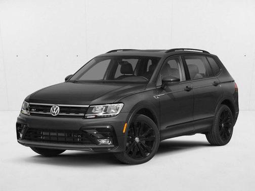 Green 2021 Volkswagen Tiguan 2.0T SE R-Line Black 4MOTION