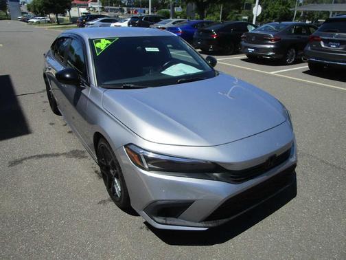 Lunar Silver Metallic 2024 Honda Civic Sport