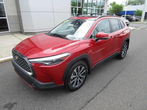 Barcelona Red Metallic 2023 Toyota Corolla Cross XLE