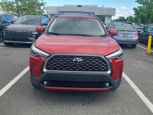 Barcelona Red Metallic 2023 Toyota Corolla Cross XLE