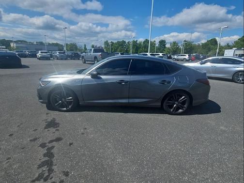 Liquid Carbon Metallic 2024 Acura Integra A-SPEC