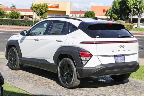 Atlas White 2026 Hyundai KONA SEL Sport