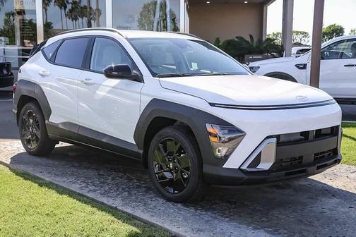 Atlas White 2026 Hyundai KONA SEL Sport