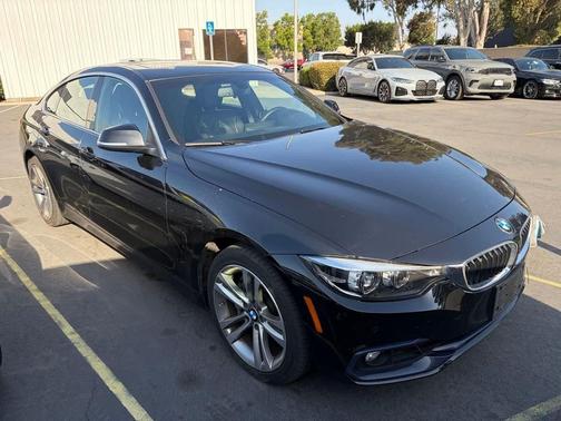 Black 2018 BMW 440 Gran Coupe i xDrive