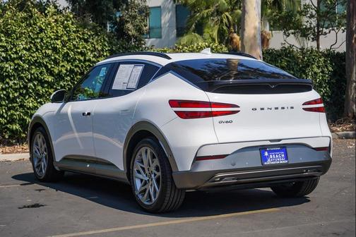 Alta White 2023 Genesis GV60 Advanced AWD
