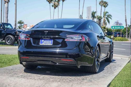 Solid Black 2022 Tesla Model S Dual Motor All-Wheel Drive