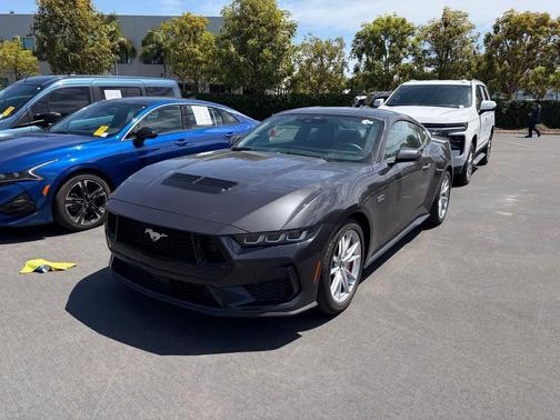 Dark Matter Gray Metallic 2024 Ford Mustang GT Premium