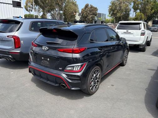 Abyss Black Pearl 2023 Hyundai Kona N FWD