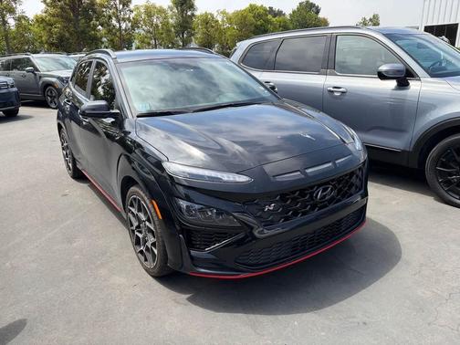Abyss Black Pearl 2023 Hyundai Kona N FWD