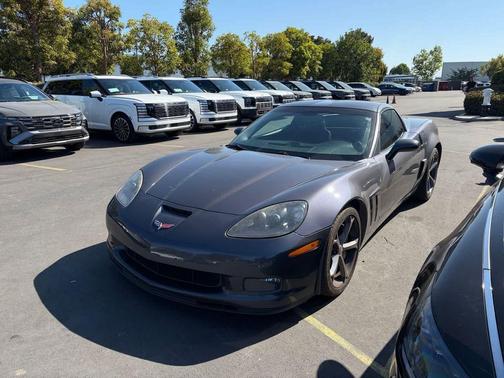 Cyber Gray Metallic 2012 Chevrolet Corvette Grand Sport