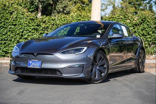 Solid Black 2023 Tesla Model S AWD