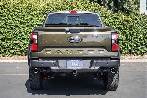 Shelter Green Metallic 2024 Ford Ranger Raptor