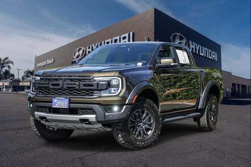Shelter Green Metallic 2024 Ford Ranger Raptor