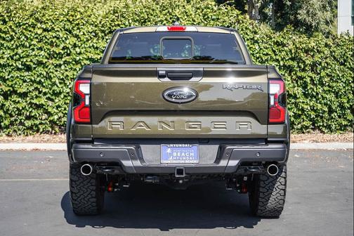 Shelter Green Metallic 2024 Ford Ranger Raptor