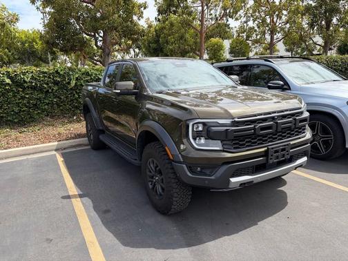 Shelter Green Metallic 2024 Ford Ranger Raptor