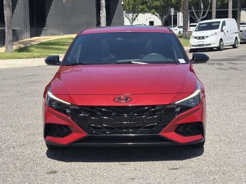 Scarlet Red Pearl 2023 Hyundai ELANTRA N Line
