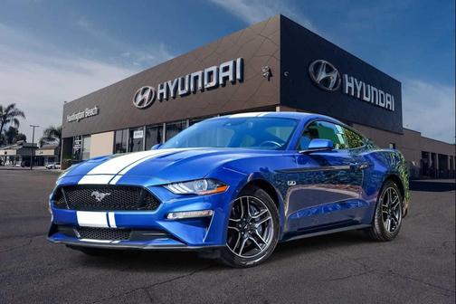 Atlas Blue Metallic 2022 Ford Mustang GT