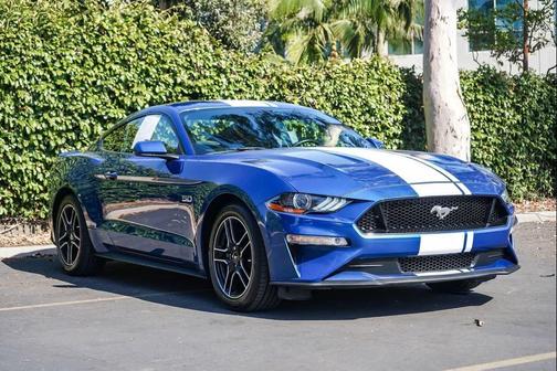 Atlas Blue Metallic 2022 Ford Mustang GT