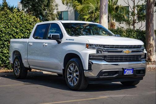 Summit White 2020 Chevrolet Silverado 1500 LT