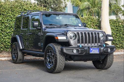 Granite Crystal Metallic Clearcoat 2021 Jeep Wrangler Unlimited 4xe Rubicon