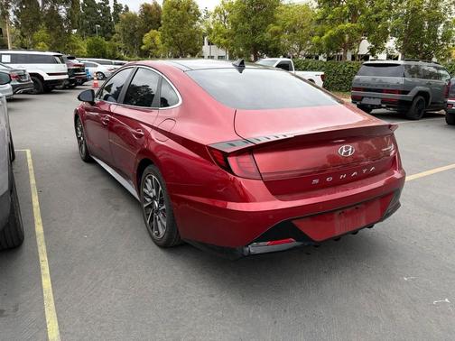 Ultimate Red 2023 Hyundai SONATA Limited