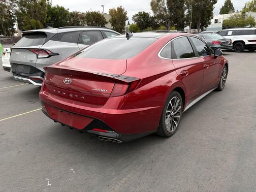 Ultimate Red 2023 Hyundai SONATA Limited