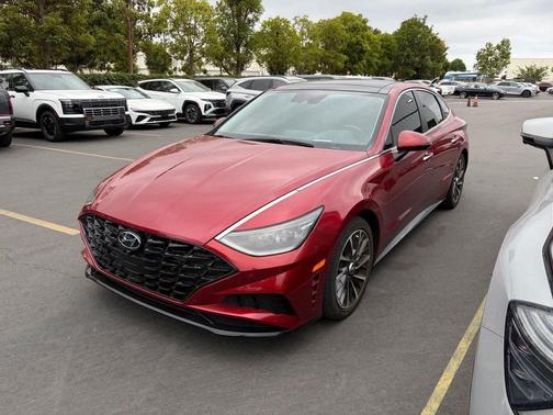 Ultimate Red 2023 Hyundai SONATA Limited