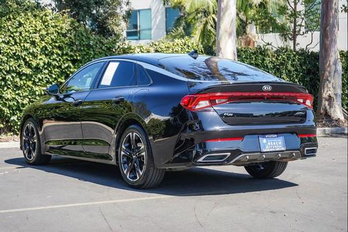 Ebony Black 2021 Kia K5 GT-Line