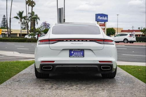 White 2021 Porsche Panamera 4