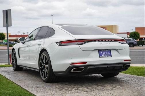 White 2021 Porsche Panamera 4