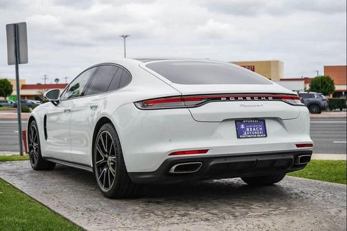 White 2021 Porsche Panamera 4