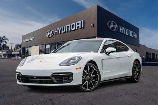 White 2021 Porsche Panamera 4