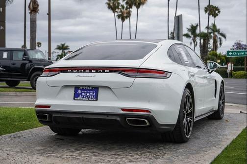 White 2021 Porsche Panamera 4