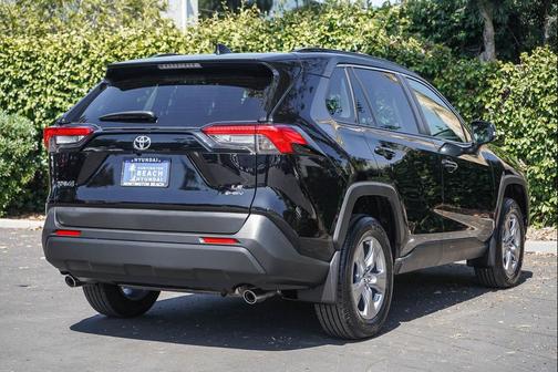 Midnight Black Metallic 2025 Toyota RAV4 Hybrid LE