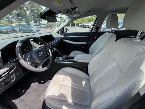 Portofino Gray 2022 Hyundai SONATA Hybrid Limited