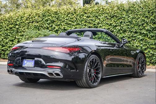 Obsidian Black Metallic 2022 Mercedes-Benz AMG SL 55 Base